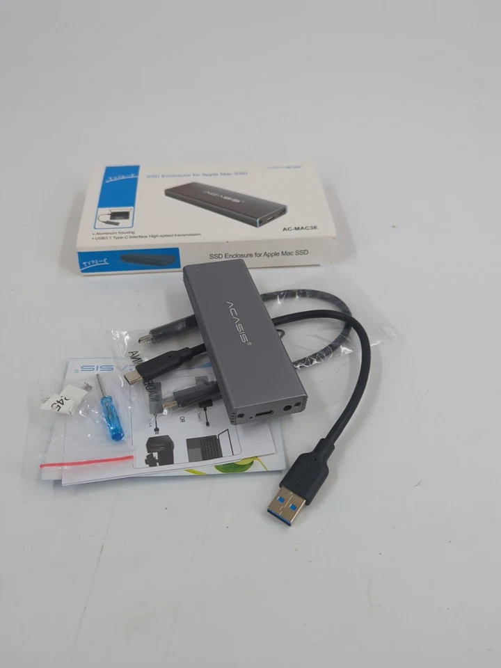 Acasis SSD Enclosure For Apple Mac SSD AC-MAC3E - Image 1 of 4