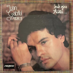 JUAN GABRIEL CON MARIACHI - Mis Ojos Tristes - ORIGINAL SEALED LP Pronto - Picture 1 of 2