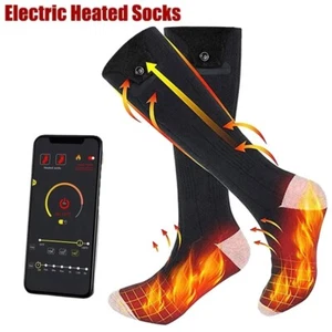 Chaussettes Chauffantes Connectées Electrique Smartphone Sport golf ski montagne - Imagen 1 de 6