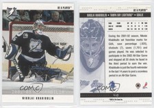 2002-03 ITG Be A Player Memorabilia Fall Expo /10 Nikolai Khabibulin #40