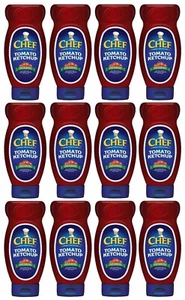 12 x Chef Squeezy Ketchup 485Gr 485Gm - Bild 1 von 1
