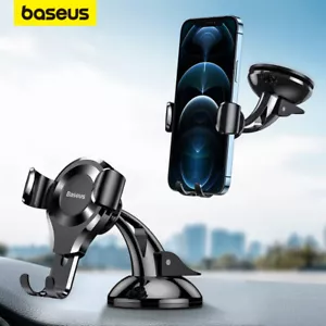 Baseus Auto Handy Halterung KFZ Armaturenbrett Smartphone Halter Saugnapf DE - Bild 1 von 12