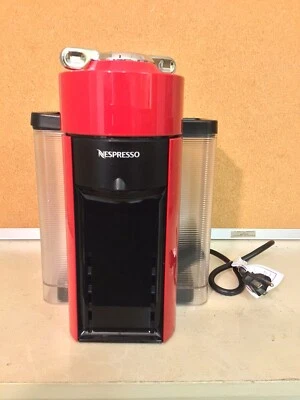 Máquina de café espresso Delonghi Nespresso roja ENV135R-SIN BANDEJA DE GOTEO Foto 1 de 4