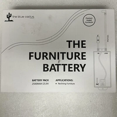 Fuente de alimentación de batería para muebles reclinables The Blue Cactus 25,9 V RWX-RBP02 PROBADA Foto 1 de 4