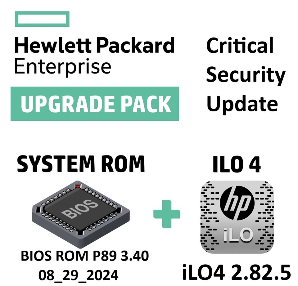 Critical!! BIOS ROM HPE ProLiant BL460cWS46 Gen9 (I36) I36_3.40_08_29_2024+iLO4 - Image 1 of 3