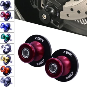 For HONDA CBR 600RR 1000RR CBR954RR CBR Stand Screw Swingarm Spools Slider M8 - Imagen 1 de 23