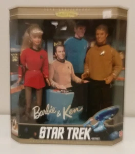Mattel 30th Anniversary Star Trek Barbie & Ken Gift Set - Picture 1 of 12