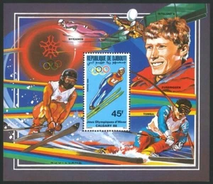 **1988 Djibouti  BL.144 - Olympic Games CALGARY - MNH - Picture 1 of 1