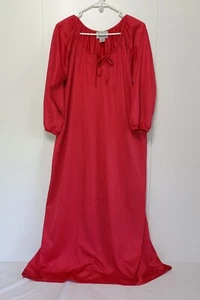 Camisón Anthony Richardson Vintage Talla L Rojo Manga Larga - Imagen 1 de 10