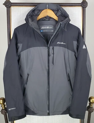 Chaqueta aislante impermeable negra EDDIE BAUER para mujer talla pequeña First Ascent Foto 1 de 4