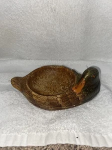 Vintage 1946 Multi Products Mallard Duck Coin Tray Trinket Dish - Picture 1 of 3