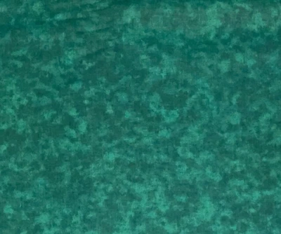 Tela de edredón de algodón tonal jaspeado verde oscuro de 1/2 yarda recuerdo Calicó BTHY Foto 1 de 3