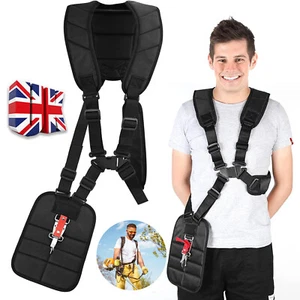 Padded Shoulder Harness Strap Garden Brush Cutter Trimmer Strimmer Adjustable - Picture 1 of 12