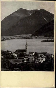 Schliersee Bayern Heimatbeleg im Postkarten-Format ~1940 mit Alpen Panorama - Picture 1 of 2