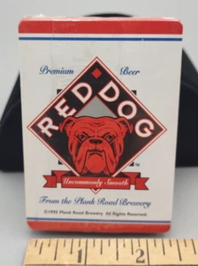 NEW Red Dog Beer Playing Cards Vintage 1995 - Picture 1 of 3