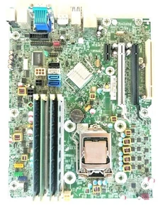 HP 611793-003 MOTHERBOARD + 3.1GHz INTEL CORE i5-2400 SR00Q CPU + 8GB RAM - Picture 1 of 2