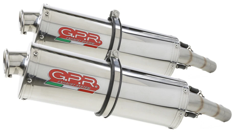 gpr 2 escape hom trioval honda cbr 1100 xx superblackbird 2001 01 2002 02 - Imagen 1 de 1