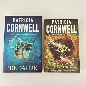 2x Patricia Cornwell Scarpetta Novels Trace & Predator Crime Fiction - Picture 1 of 22