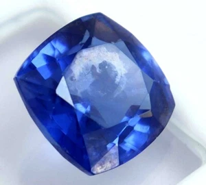 Fantástica piedra preciosa suelta VVS zafiro azul cachemira certificado natural de 11,85 quilates - Imagen 1 de 6