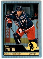 2012-13 O-Pee-Chee Rainbow Fedor Tyutin #198 Columbus Blue Jackets
