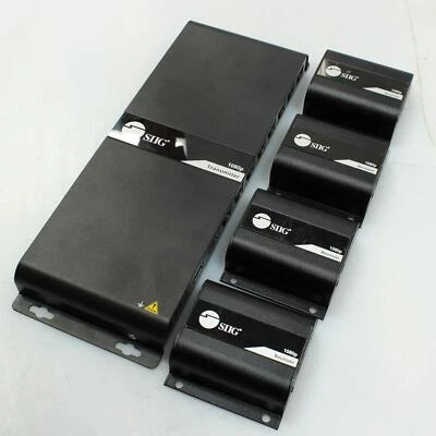 Siig Inc CE-H24811-S1 1x8 HDMI 分线器 Cat6 发射器 带 4x1080p 接收器 — 第 1/4 张图片