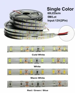 3.28-16.4Ft DC12V 5630 waterproof 60LEDs/m Light Strip Flexible Ribbon Tape lamp - Picture 1 of 6