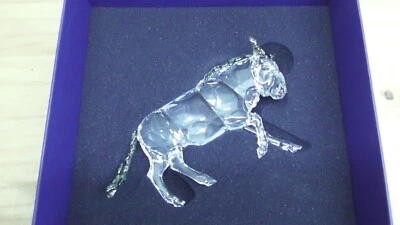 Swarovski Crystal GNU WILDEBEEST 933662 Rare Encounters Mint Boxed Rare Retired - Image 1 of 4