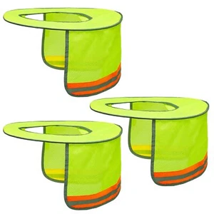 Proteccion De Solar Para Casco Seguridad El Sol Sombreros Cascos Protector 3 Set - Bild 1 von 7