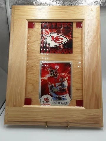 PATRICK MAHOMES KANSAS CITY CHIEFS-PHOTO PLAQUE FOR YOUR MAN CAVE WALL DECOR Cover