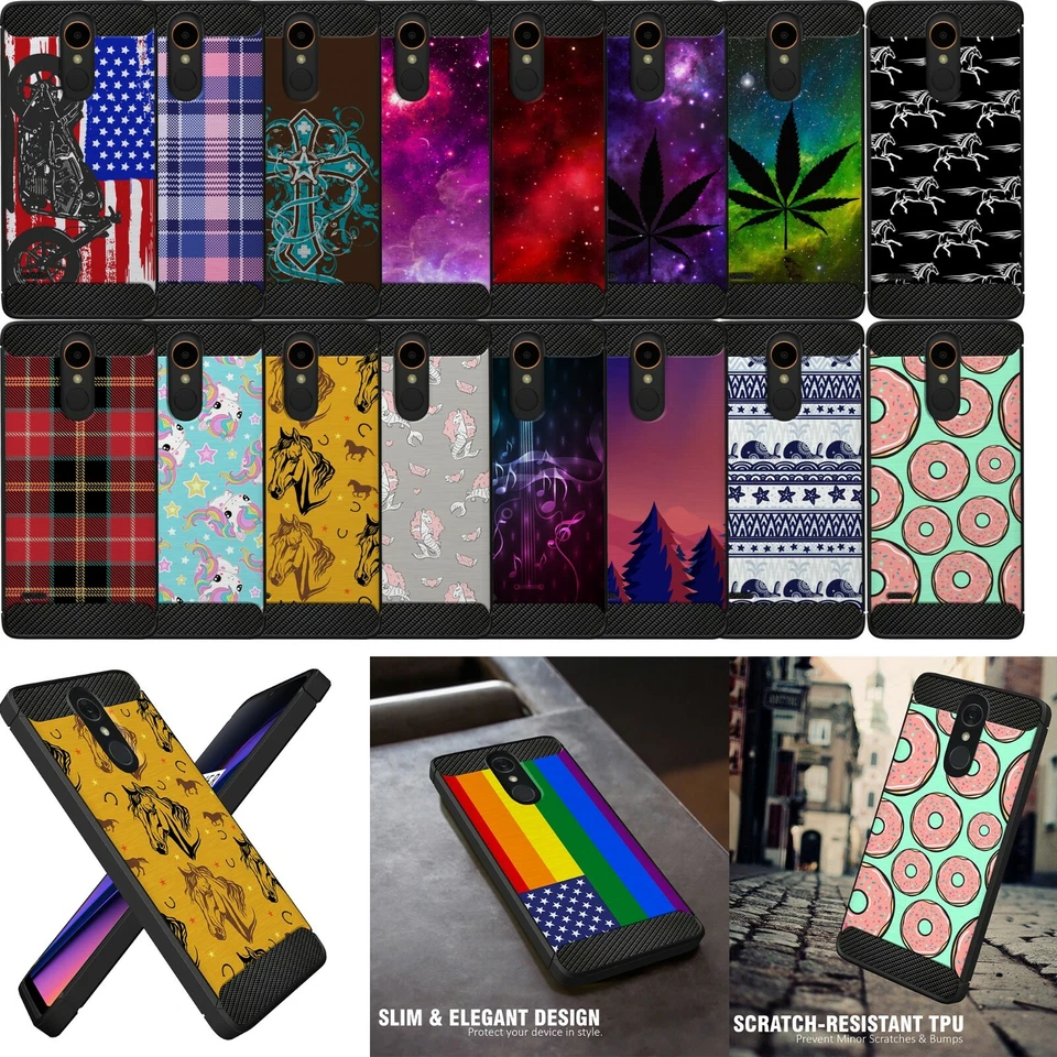 For LG Aristo 3/ Rebel 4- Flexible Black TPU Case Ultra Slim Profile Design - Image 1 of 1