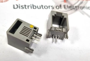 52018-6416 PACK OF 2 MOLEX PCB SOCKET 6 CIR: 4 LOAD JACK ( RJ14) - Picture 1 of 2