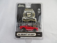 '66 Red Shelby GT-350 w/ White Stripes 05-09 Muscle Machines 5th Anniversary 