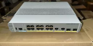 Cisco WS-C3560CX-12PD-S 12-Port PoE Switch, Layer 3, Compact Network Switch - Picture 1 of 3