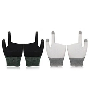 Mobile Game Gloves Sweat-proof Finger Cots Seamless for Mobile Game Controllers - Picture 1 of 10