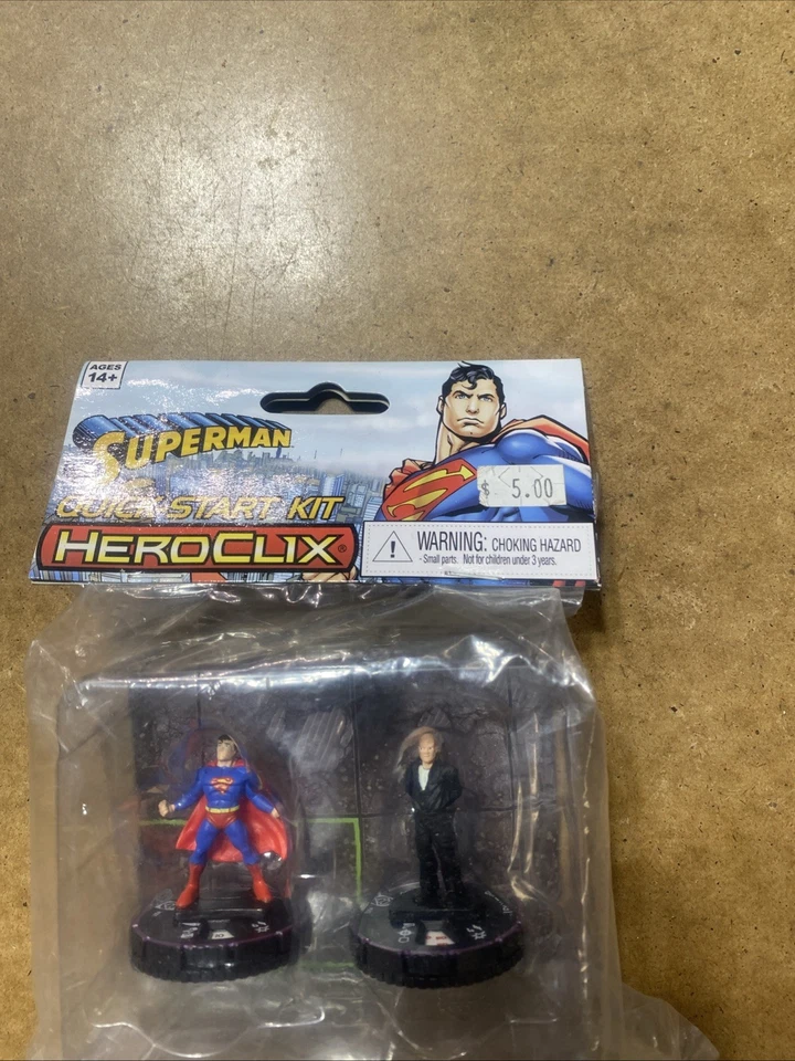 Superman Quick-start Kit DC Heroclix Includes Lex Luthor WZK 71242