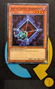 HAC1-EN088 Ally of Justice Quarantine Common 1st Edition YuGiOh - Picture 1 of 1