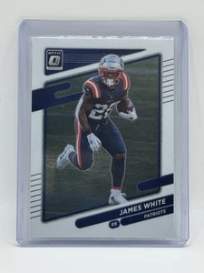 2021 Donruss Optic Football James White New England Patriots base card #68 - Picture 1 of 2