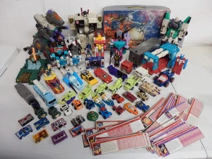 Hasbro Generation 1 G1 Transformers riesiges lose Figuren & Datenkarten Lot #OS - Bild 1 von 23