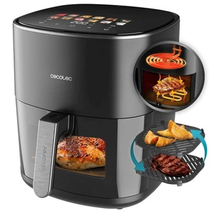 Cecotec Friggitrice ad Aria 6.5 Litri Air Fryer Cecofry&Grill Duoheat 6500 2200W - Foto 1 di 24