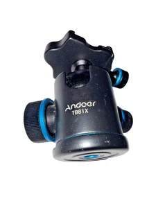 Andoer TB81X Stativ Kugelkopf mit Schnellwechselplatte - sehr guter Zustand - Bild 1 von 5