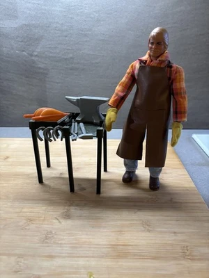 BIG JIM BLACKSIMTH MANISCALCO COMPLETO E PERFETTO MATTEL Wolf Pack Whip Torpedo - Immagine 1 di 4