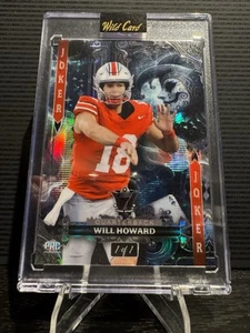 💥-2024 Wild Card 7 Card Studs - Will Howard - 1/1 PRC Full FaceJoker - Of 1 -💥 - Bild 1 von 2