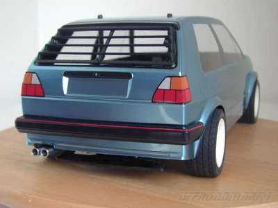 TAMIYA RC VW Golf II GTI 16V Rear Window Louver Heck Jalousie Katzentreppe 1:10 - Bild 1 von 4