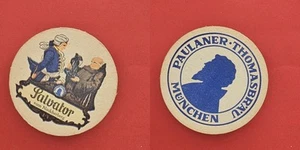 Paulaner Thomasbräu München Salvator Brauerei Bierdeckel Bier - Bild 1 von 1