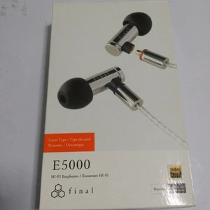 Final Audio E5000 Hi-Res Cuffie In-Ear Monitor IEM Auricolari Testato con Scatola Usato - Foto 1 di 12
