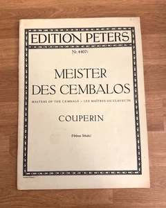 Meister Des Cembalos Couperin Nr. 4407c Edition Peters Klassik Noten - Bild 1 von 5