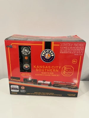 Juego de tren Lionel calibre O Kansas City Southern KCS Lionchief 2123030 LEER DSCRPTN Foto 1 de 4