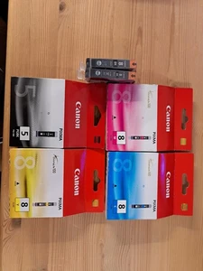 Canon Tintenpatronen Original CLI-8 und PGI 5PK - Bild 1 von 2