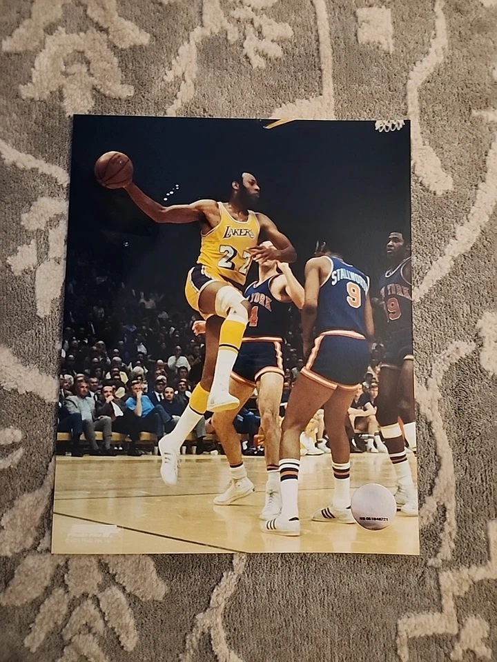 Archivo de fotos NBA Elgin Baylor Los Angeles Lakers foto 8x10 Foto 1 de 1