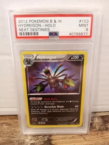 Pokemon Hydreigon 103/99 B&W Next Destinies Holo Secret Rare - PSA 9 MINT - Picture 1 of 2